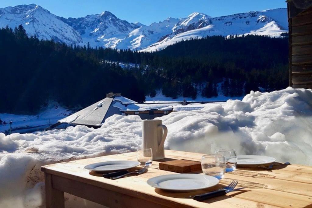 La Cabane Du Cerf A Payolle カンパン エクステリア 写真